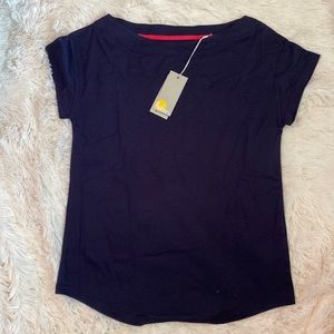 NWT Boden Slash Neck Tshirt